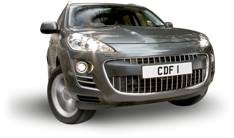 Private Number Plate Motoreg SUV CDF 1